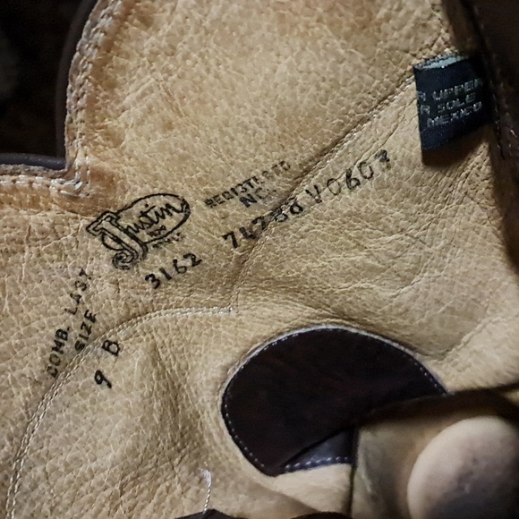 Vintage Justin Boots - Picture 5 of 12